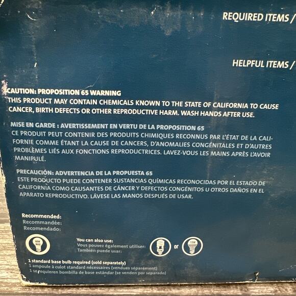 Quoizel Jenna Gold Pendant Light hand-made natural blonde {E8} - Picture 7 of 9